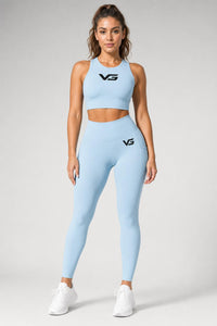 VIGUER Leggings Push Up Azul Celeste